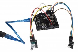 Arduino Mikrocontroller mit Ein- und Ausgabekomponenten