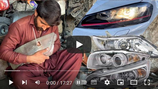 YouTube: How to Repair Car Headlight Broken Lens in Just 5$ || How to Fix Broken Headlights With Baking Soda